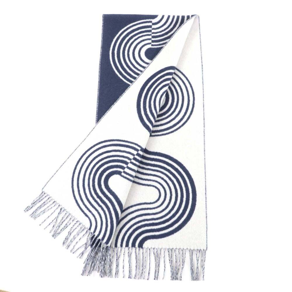 HERMES White Scarf - Picture 3 of 10